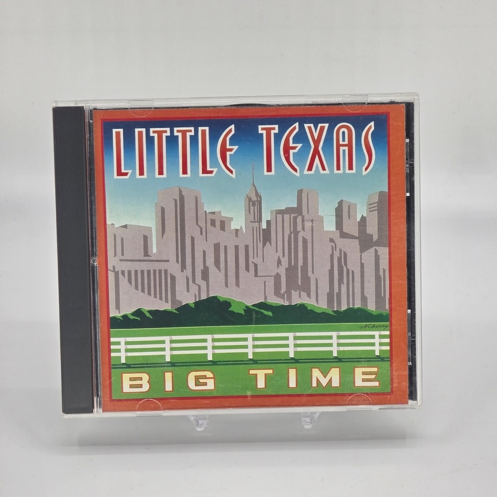 Little Texas Big Time CD Album Warner Country Music Original Press Mint 1993